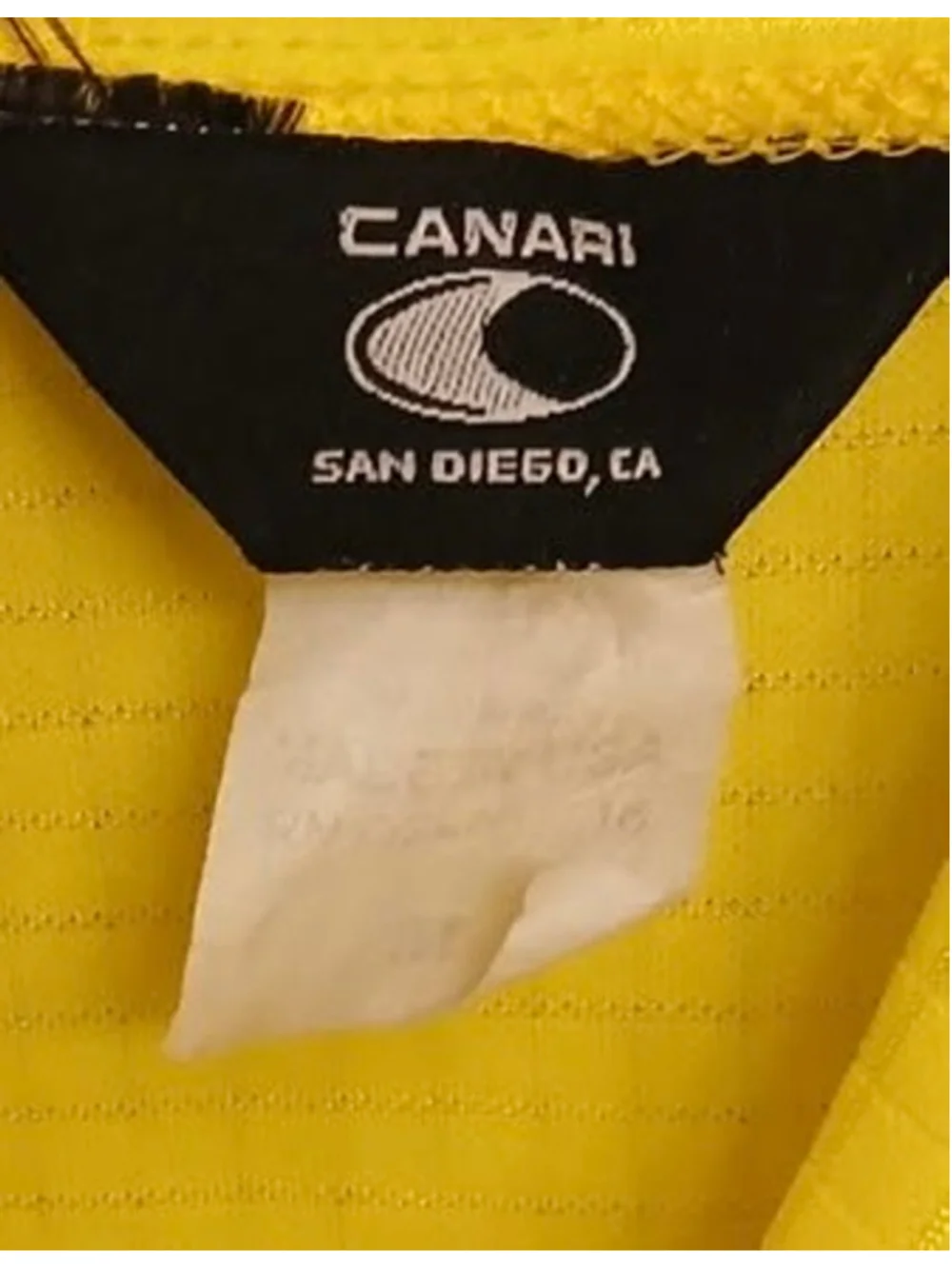 Canari Women's Small Cycling Jersey – Yellow Half Zip -INV77 - b2